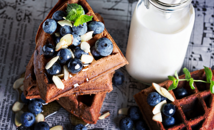 Brownies waffle