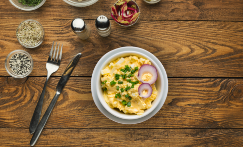 Vajíčková nátierka s cottage cheese